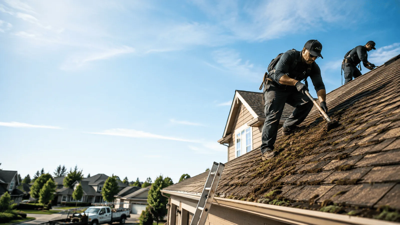Roof Moss Removal in Turner, MI near me